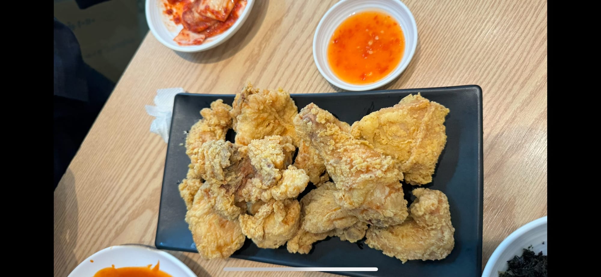 Korean fried chicken at Busan Jib